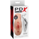 PDX PLUS - MASTURBATEUR NATUREL VAGIN ET ANUS DOUBLE STROKER CHATTE PARFAITE 2 