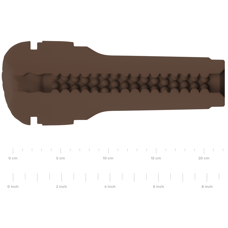 KIIROO - FEEL STROKER MASTURBATOR STIMULATOR - DARK BROWN 6 