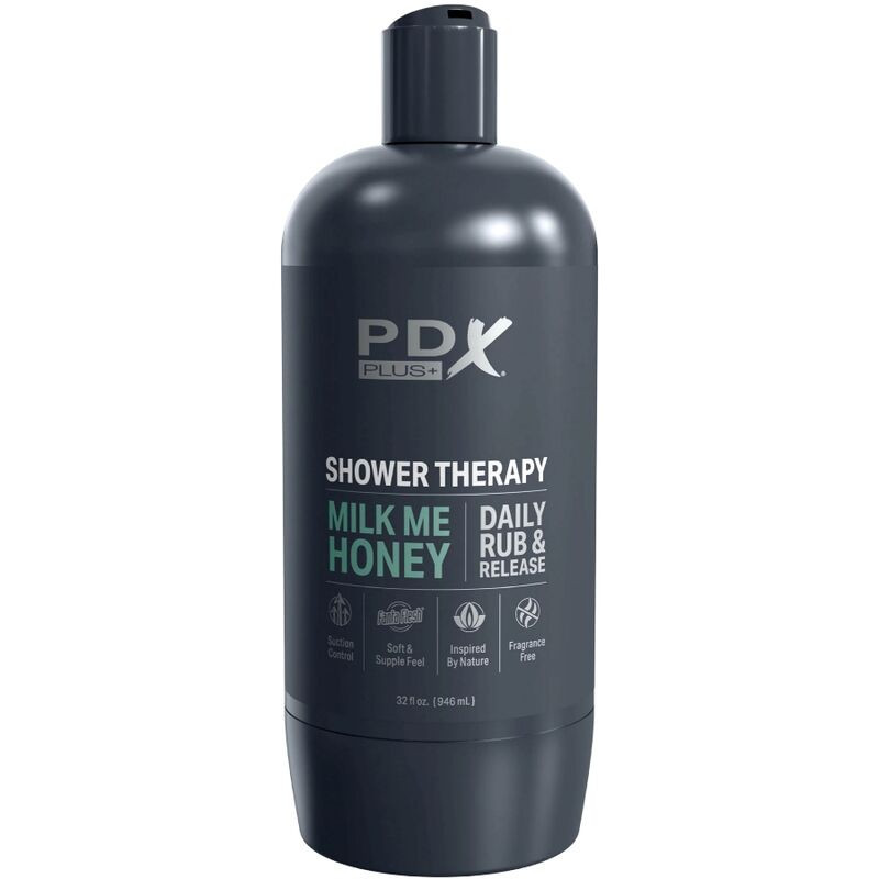 PDX PLUS - STROKER MASTURBATOR DISCREET DESIGN OF MILK ME HONEY SHAMPOO BOTTLE 3 