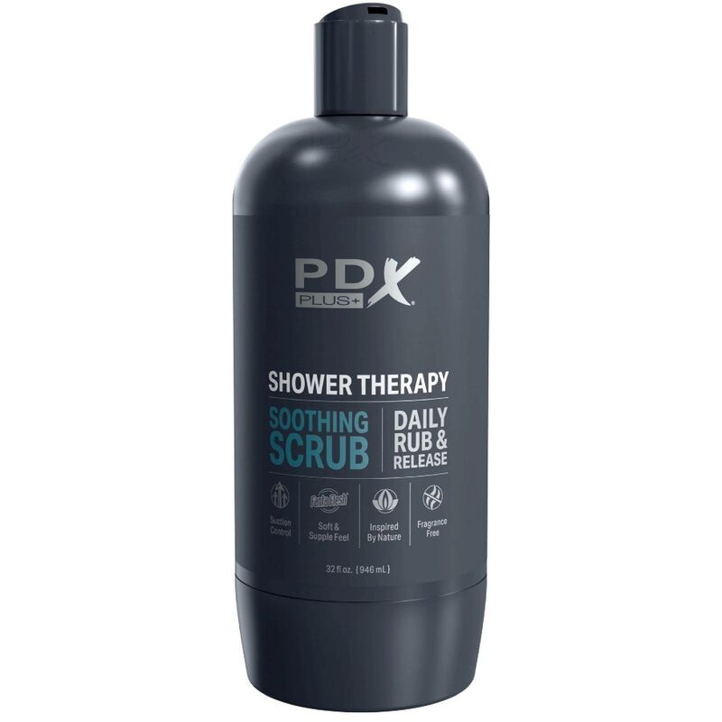 PDX PLUS - STROKER MASTURBATOR DISCRETE BOTTLE DESIGN SOOTHING SCRUB SHAMPOO 3 