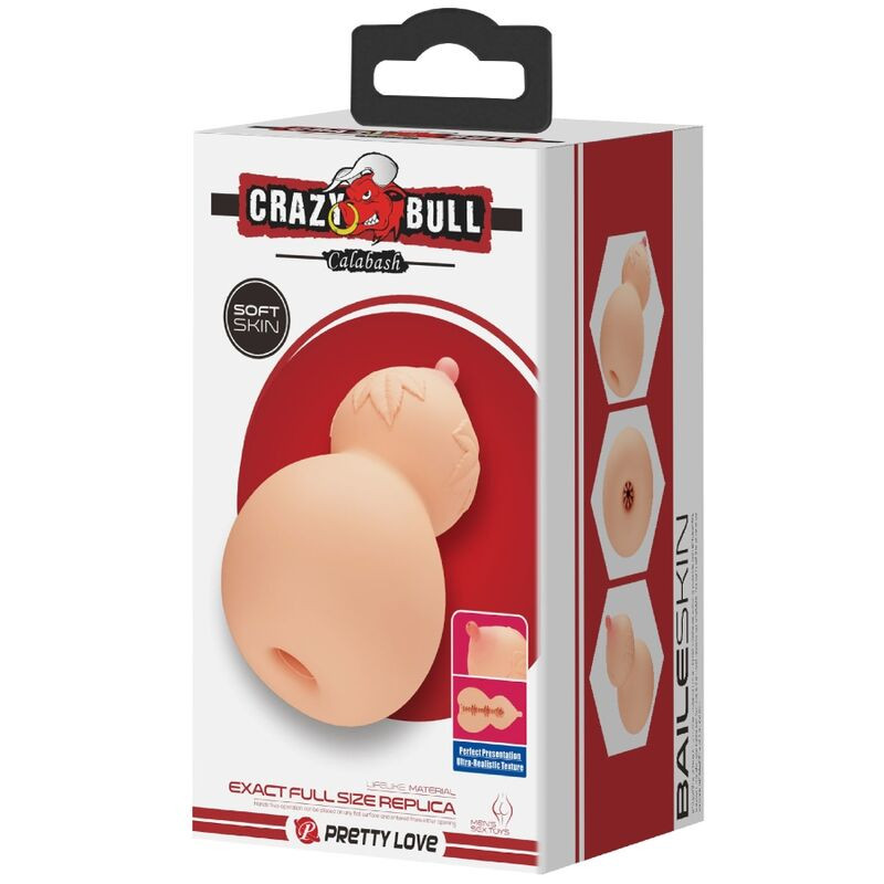 CRAZY BULL - MASTUBADOR A FORMA DI SENO CALABASH 6 