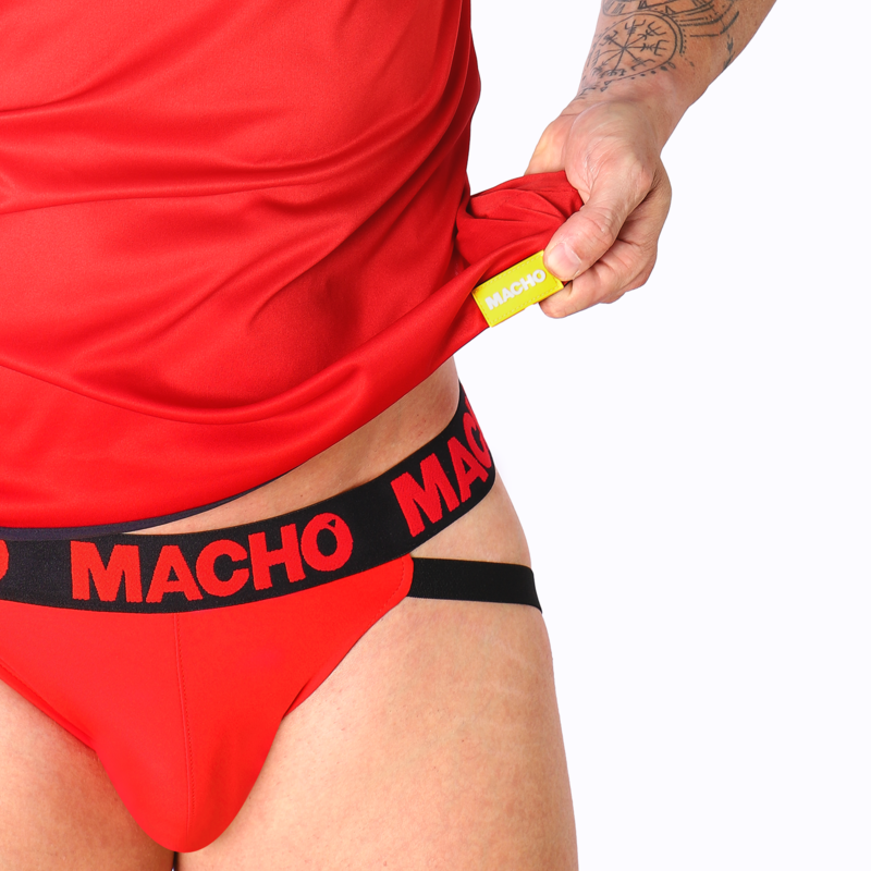 MACHO - ROTES T-SHIRT L/XL 5 