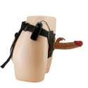 PRETTY LOVE - MARION HARNAIS SLIP UNIVERSEL AVEC DILDO VIBRANT 19 CM MARRON 2 