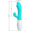 PRETTY LOVE - SNAPPY G-SPOT VIBRATOR AQUA GREEN 5 