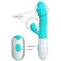 PRETTY LOVE - VIBRATEUR SNAPPY G-SPOT VERT AQUA 6 