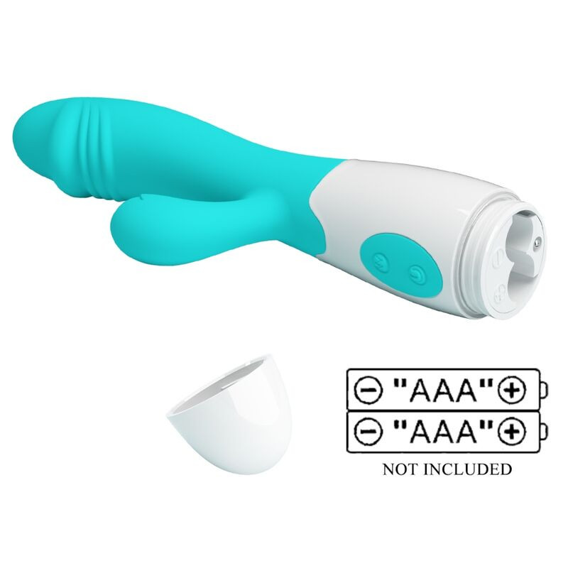 PRETTY LOVE - VIBRATORE SNAPPY G-SPOT VERDE ACQUA 7 