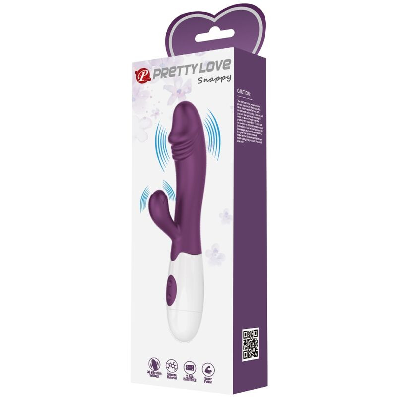 PRETTY LOVE - VIBRATEUR SNAPPY G-SPOT VIOLET 9 