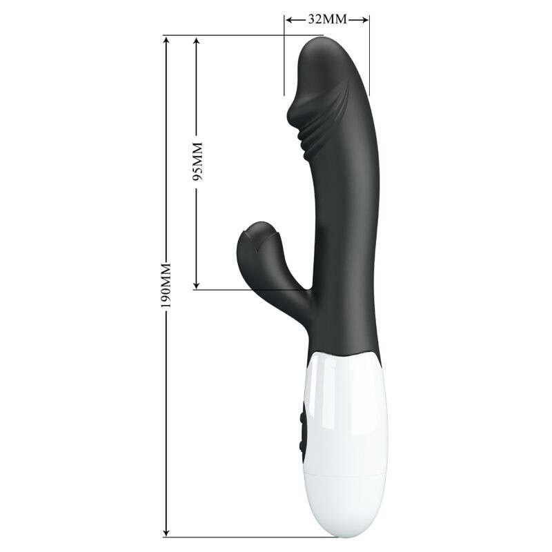 PRETTY LOVE - VIBRATEUR SNAPPY G-SPOT NOIR 6 