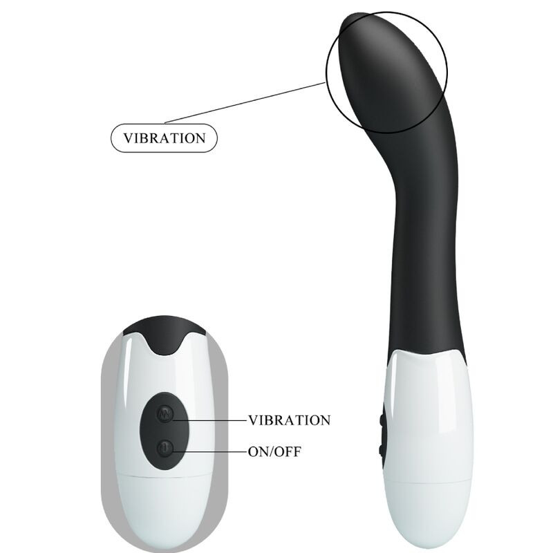 PRETTY LOVE - BISHOP G-SPOT VIBRATOR 30 MODI SCHWARZ 7 