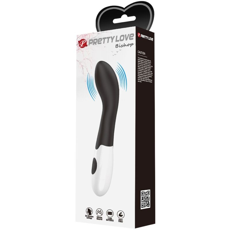 PRETTY LOVE - BISHOP G-SPOT VIBRATOR 30 MODES BLACK 9 