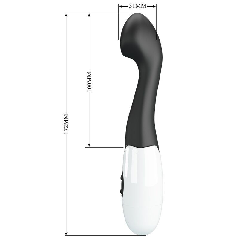 PRETTY LOVE - CHARLES G-SPOT VIBRATOR 30 MODES BLACK 6 