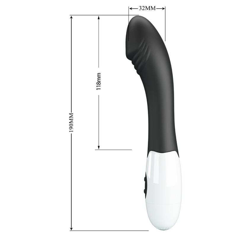 PRETTY LOVE - ELEMENTAL G-SPOT VIBRATOR 30 MODES BLACK 6 