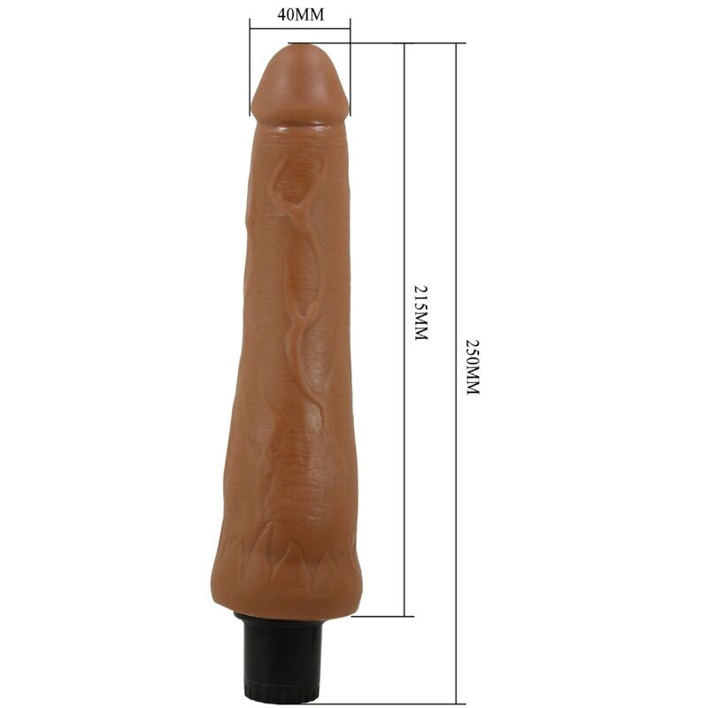 PRETTY LOVE - ALFREDO REALISTIC VIBRATOR 21.5 CM -O- 4 CM 7 