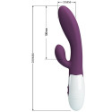 PRETTY LOVE - ALVIS RABBIT VIBRATOR & PURPLE G-SPOT 6 