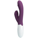 PRETTY LOVE - BUTTERFLY KISS VIBRATEUR RABBIT ET STIMULATEUR DE POINT G VIOLET 2 