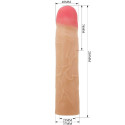 PRETTY LOVE - KYLIAN PENIS EXTENDER COVER FLESH 3 