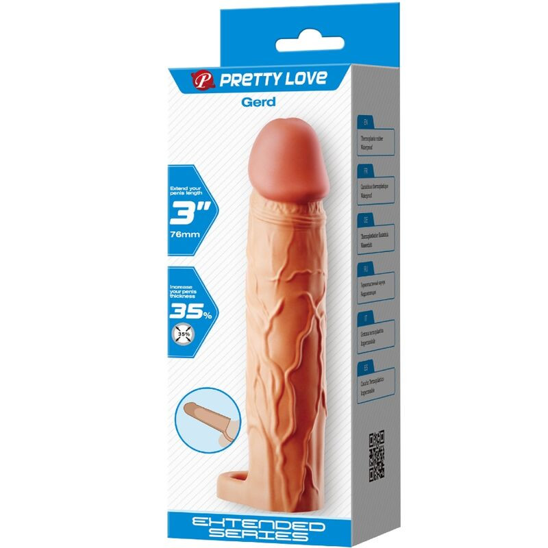 PRETTY LOVE - GERD PENIS EXTENDER COVER FLESH 5 