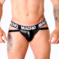 MACHO - MX25NC JOCK BLACK LEATHER L 2 