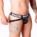 MACHO - MX25NC JOCK SCHWARZES LEDER L 3 