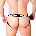 MACHO - MX25NC JOCK NERO PELLE L 6 