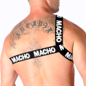 MACHO - RÖMISCHES GESCHIRR WEISS L/XL 3 