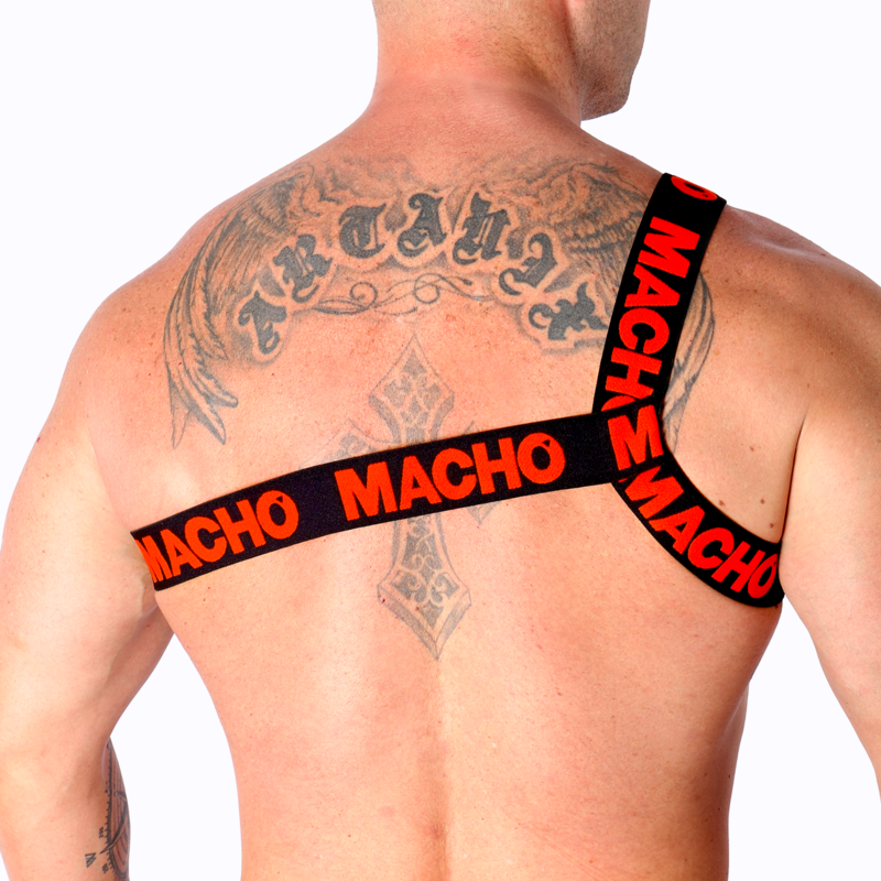 MACHO - RÖMISCHES GESCHIRR ROT L/XL 3 