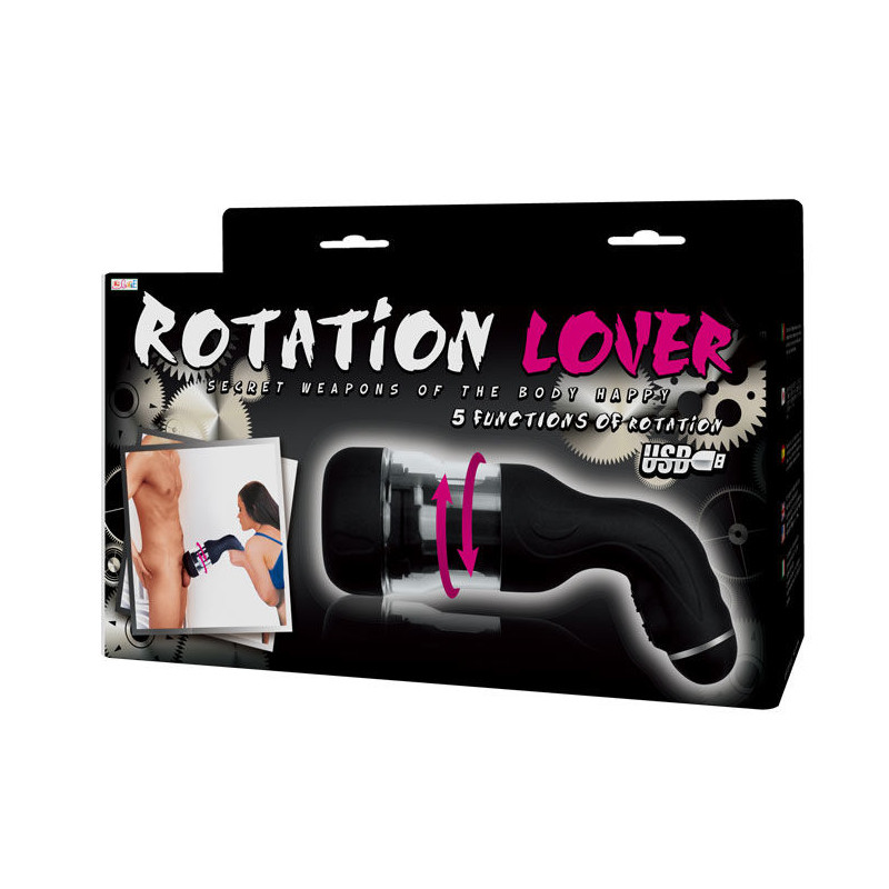 BAILE - MASTURBATEUR AUTOMATIQUE ROTATION LOVER 5V 7 