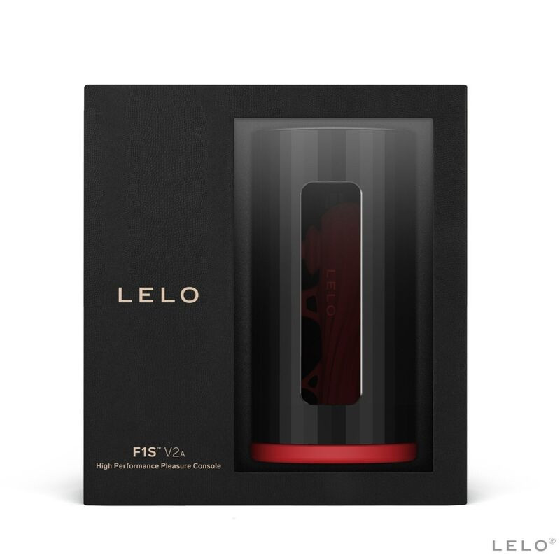 LELO - MASTURBATORE F1S V2 CON TECNOLOGIA SDK ROSSO - NERO 4 