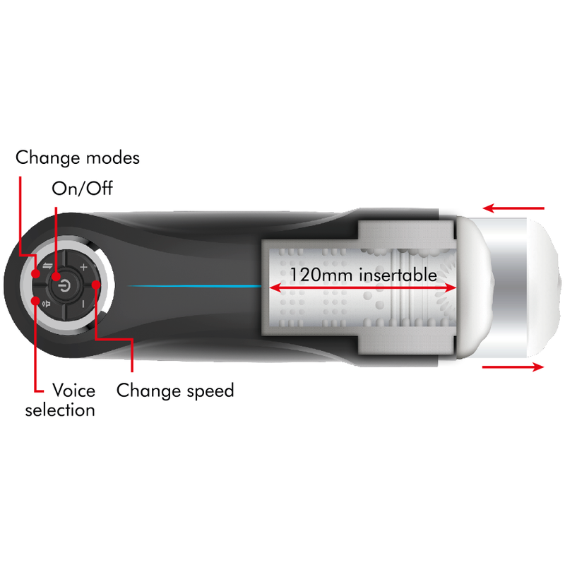 JAMYJOB - MILKER STROKER UP AND DOWN FUNCTION 7 