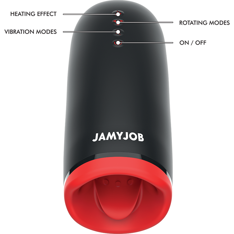 JAMYJOB - SPIN-X HEATING AND ROTATION MASTURBATOR 5 