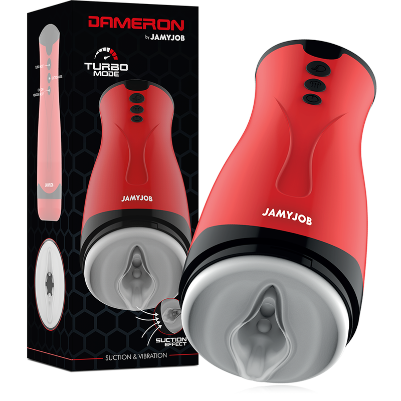 JAMYJOB - DAMERON SUCTION AND VIBRATION MASTURBATOR 1 