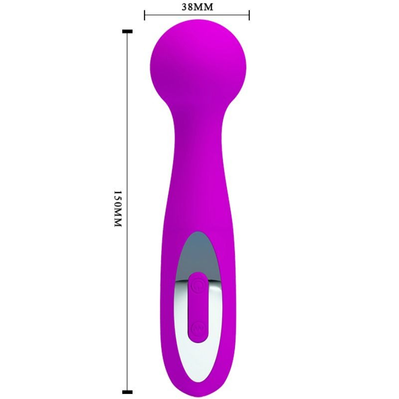 PRETTY LOVE - WADE RECHARGEABLE MASSAGER 12 FUNCTIONS 5 