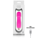 DOLCE VITA - AUFLADBARER VIBRATOR DREI ROSA 7 GESCHWINDIGKEITEN 2 