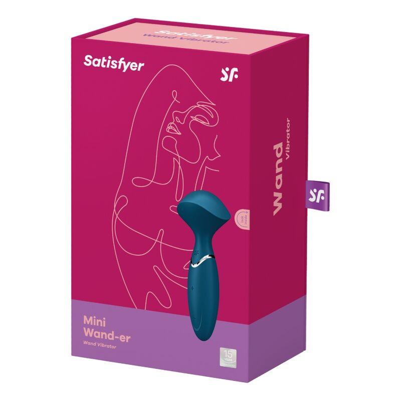 SATISFYER - MINI WOND-ER BLUE 6 