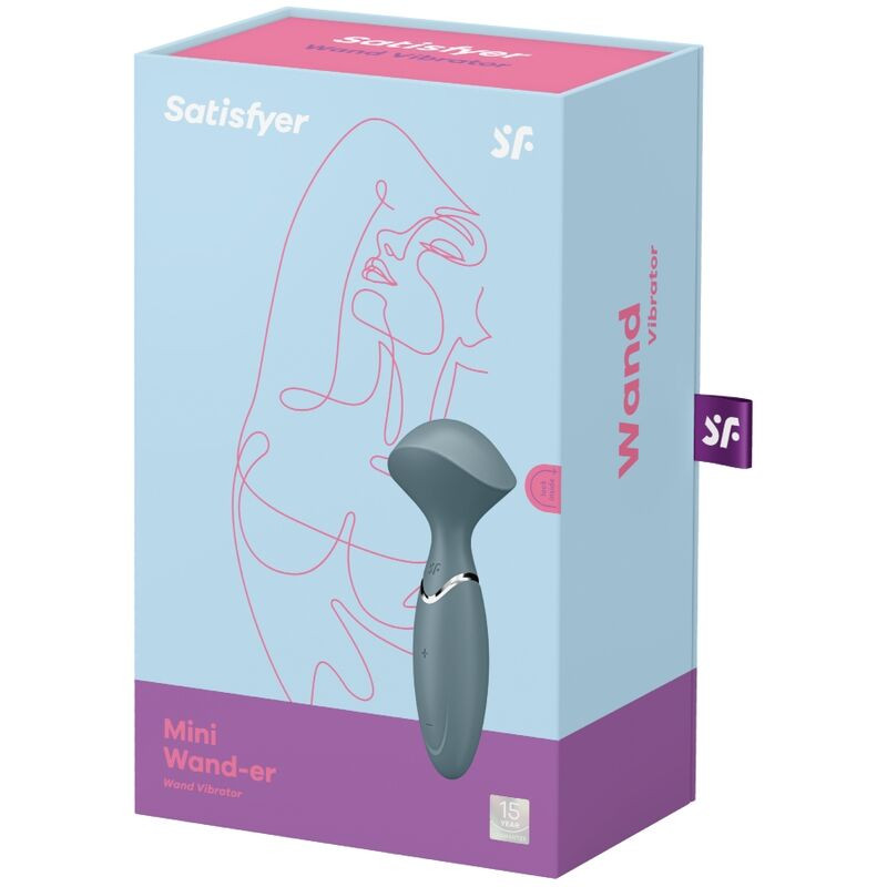 SATISFYER - MINI WOND-ER GRAU 6 