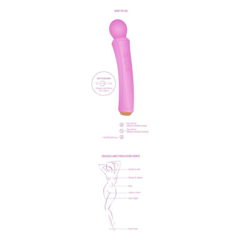 XOCOON - THE CURVED WAND FUCHSIA 6 