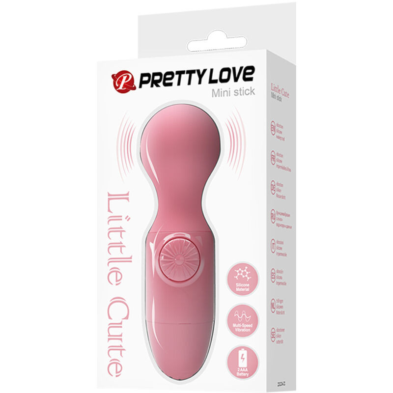 PRETTY LOVE - MINI MASSAGGIATORE PERSONALE ROSA 8 