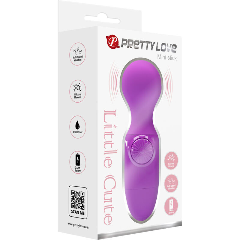 PRETTY LOVE - PURPLE MINI PERSONAL MASSAGER 8 