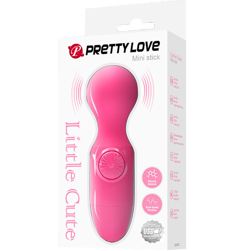 PRETTY LOVE - MINI MASSAGGIATORE PERSONALE MAGENTA 8 