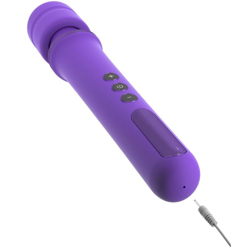 FANTASY FOR HER - MASSAGER WAND FOR HER RECHARGEABLE & VIBRATOR 50 LEVELS VIOLET 2 