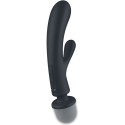 SATISFYER - MASSAGGIATORE VIBRATORE CONIGLIO TRIPLE LOVER GRIGIO 1 