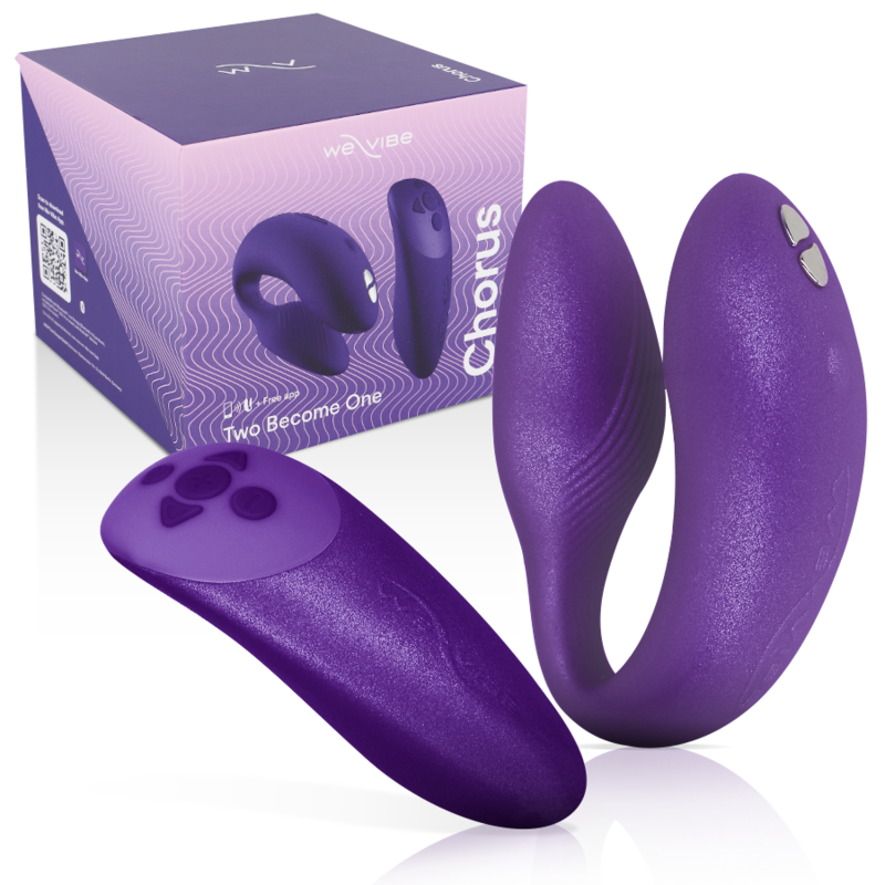 WE-VIBE - CHORUS VIBRATOR FOR COUPLES WITH LILAC SQUEEZE CONTROL 1 