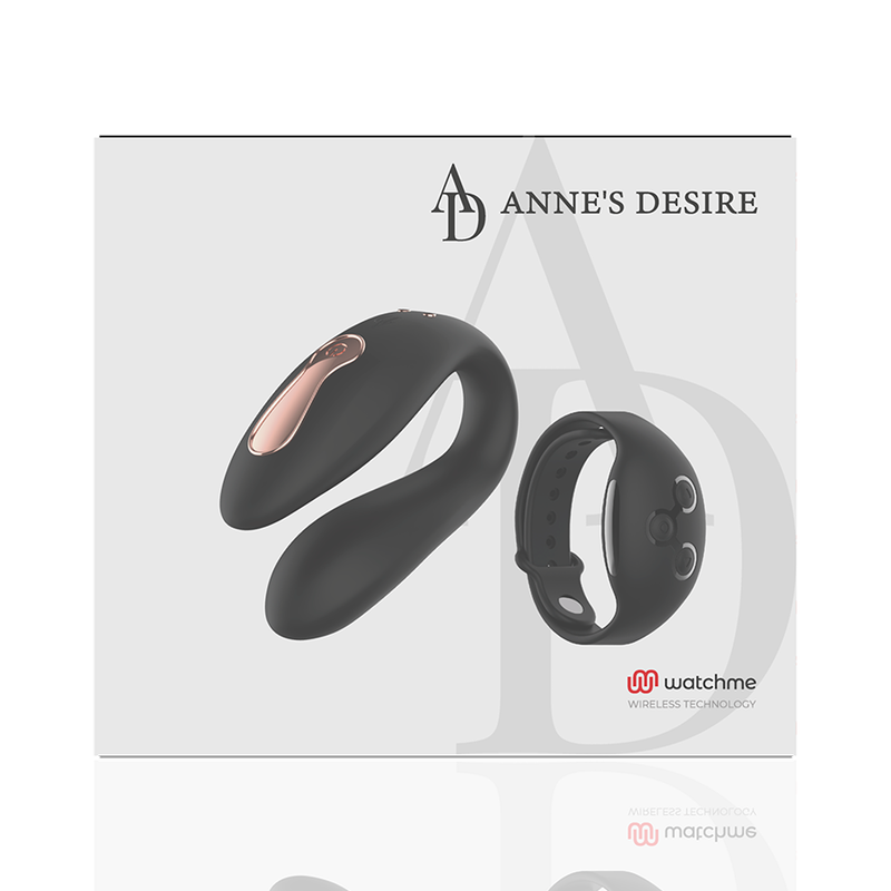 ANNE'S DESIRE - DUAL PLEASURE TECNOLOG A WATCHME BLACK 16 