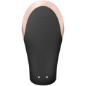 SATISFYER - VIBRATORE DOUBLE LOVE PARTNER DI LUSSO NERO 2 