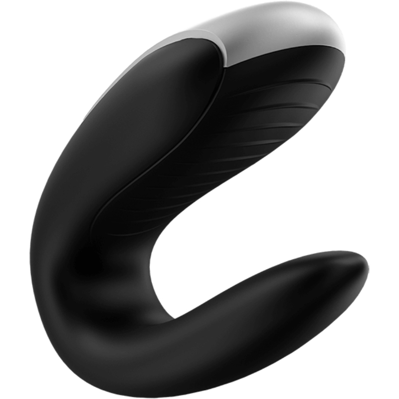 SATISFYER - VIBRATORE DOUBLE FUN PARTNER NERO 4 