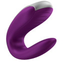 SATISFYER - DOUBLE FUN PARTNER VIBRATOR PURPLE 6 