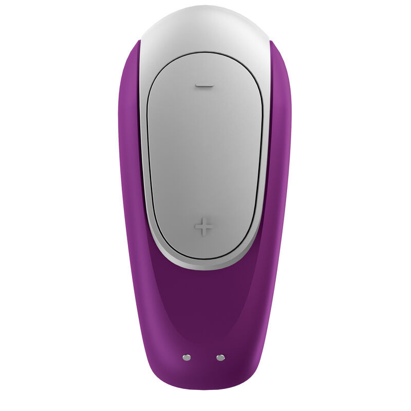 SATISFYER - VIBRATORE DOPPIO PARTNER DIVERTENTE VIOLA 10 