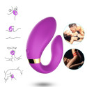 ARMONY - CRESCENT VIBRATOR FOR COUPLES REMOTE CONTROL PURPLE 1 