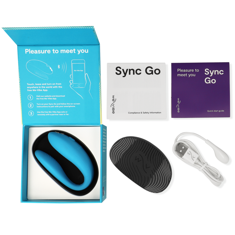 WE-VIBE - SYNC GO DUAL STIMULATOR TURQUOISE 5 