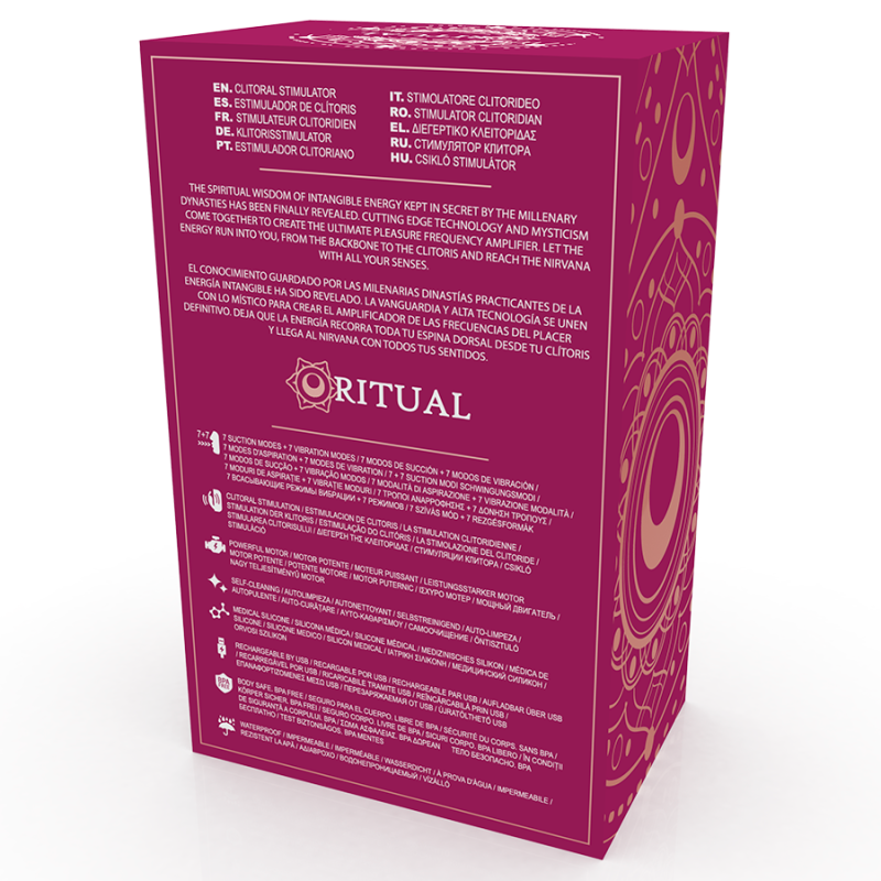 RITHUAL - SHUSHU 2.O NEW GENERATION CLITORAL ORCHID 10 